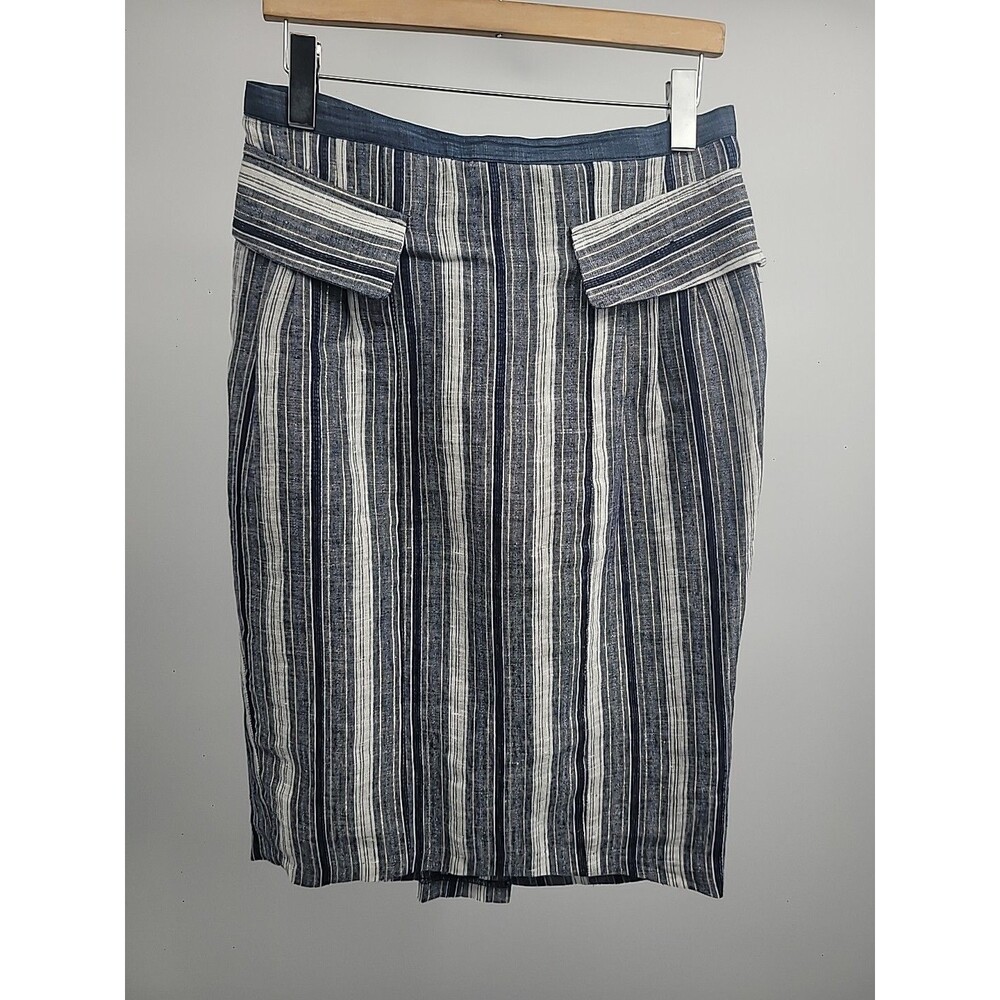Eva Franco Pencil Skirt Sz 6 Office Career Business Casual Teacher Church Boho